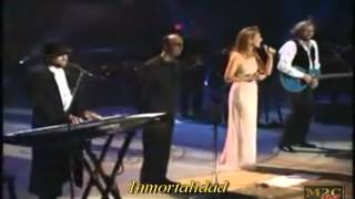 Celine Dion &amp; Bee Gees - Immortality (live, subtitulado en español)