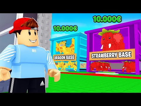 Ich KAUFE eine 10.000€ BASE in Steal a Brainrot!