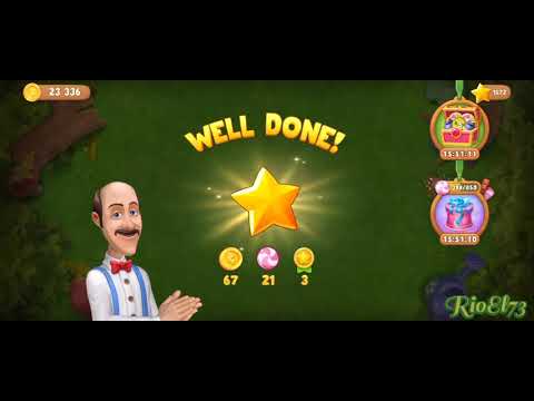 Gardenscapes level 7815 - 7825 ❤️ Gameplay Well Done