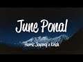 June Ponal Lyrics Harris Jeyaraj Krish
