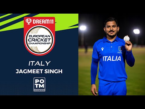 POTM: J.Singh - Group D, Final - ITA vs GER | Highlights | Dream11 ECC, 2022 | ECC22.096