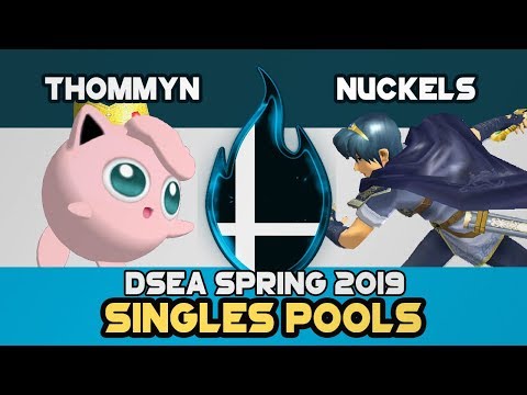 DSEA Spring '19 - ThommyN (Puff) Vs Nuckels (Marth) - Pools