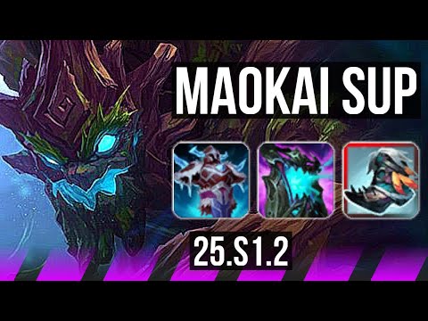 MAOKAI & Ezreal vs MILIO & Lucian (SUP) | KR Grandmaster | 25.S1.2