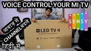 Xiaomi Mi TV 4, 55 inch 4K HDR TV | VOICE REMOTE| VOICE CONTROL CHANGE CHANNEL BY VOICE TECH INFO 39