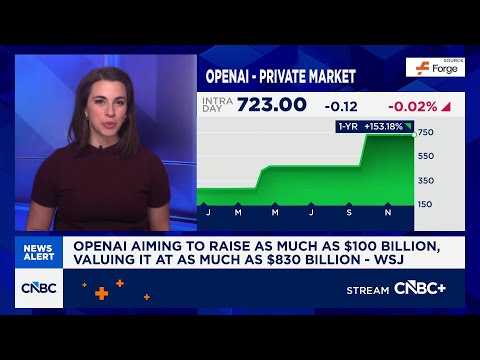 OpenAI aiming to raise as much as $100 billion, valuing it ...