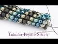 artbeads quick tutorial tubular peyote stitch with leslie rogalski