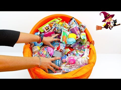 Gigante Huevo Sorpresa Lleno de Sobres y Juguetes