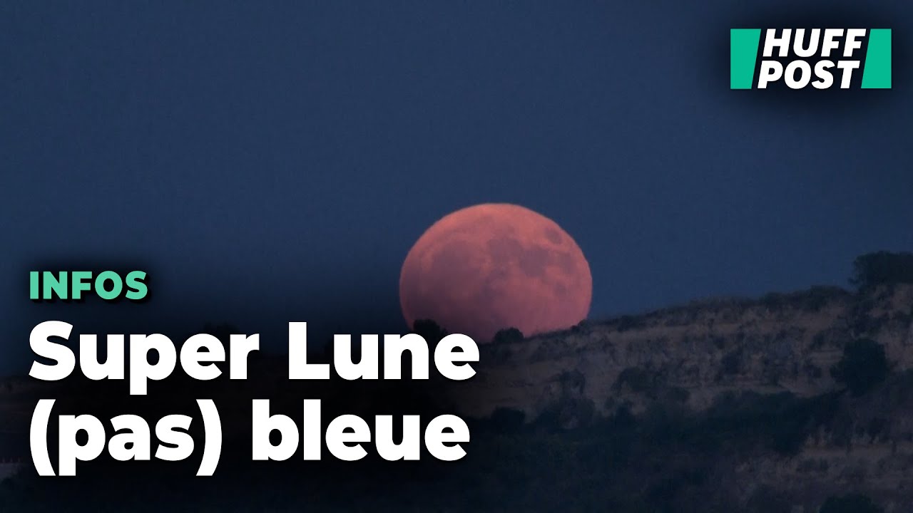 La « super Lune bleue » du lundi 19 août a fait des heureux, en voici les splendides images