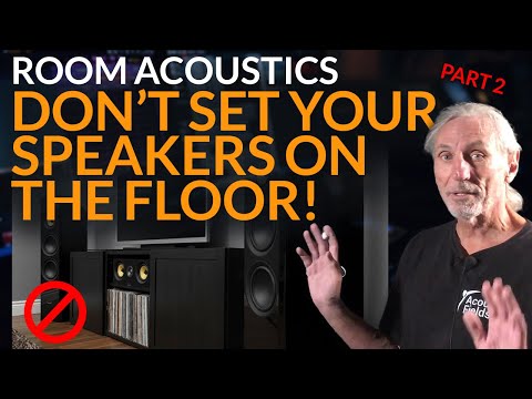 Don't Set Your Speakers On The Floor! Part 2 - www.AcousticFields.com