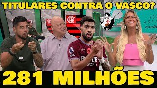 FLA VAI ESCALAR TITULARES CONTRA O VASCO? WEST HAM QUER 281 MILHÕES POR PAQUETÁ!