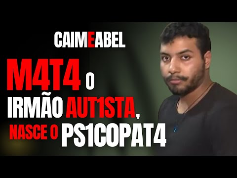 MENINO AUT1ST4 PERDE A VIDA C/ IRMÃO PS1C0PAT4 - CARLOS DE FARIA - CRIME S/A