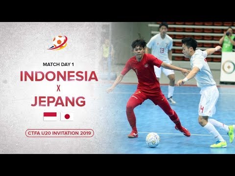 Indonesia (1) VS (3) Jepang - CTFA U20 Invitation 2019 Highlights