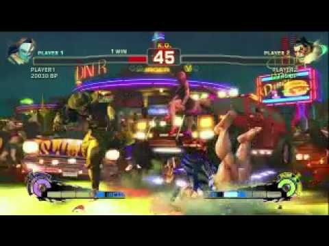 SSF4 jozhear as vega (Claw) vs Mr SNK (E. Honda) Match 11