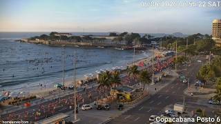 Webcam Rio de Janeiro Copacabana Posto 6 live webcam