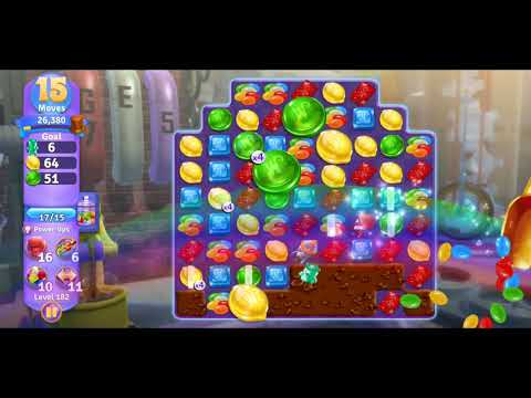 Willy Wonka's World of Candy - Level 182 Complete - No Hacks / No Boosters (Android/IOS)