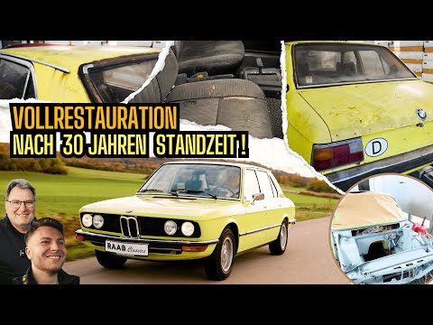 BMW EXTREME RESTORATION: 520 E12 brought back to life! ✨