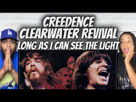 FANTASTIC!| FIRST TIME HEARING Creedence Clearwater Revival - Long As I Can See The Light REACTION