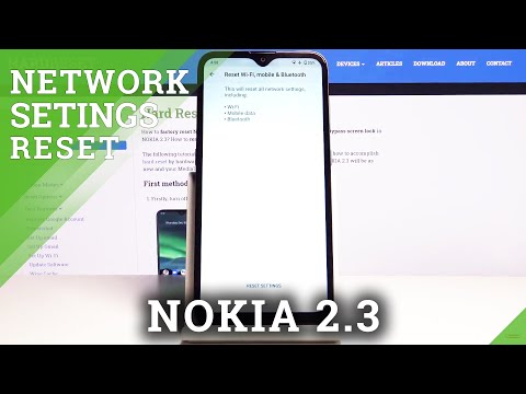 How to Reset Network Settings in NOKIA 2.3 – Restore Network Defaults