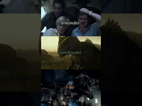 spinosaurus vs giganotosaurus vs t-rex (part 2)