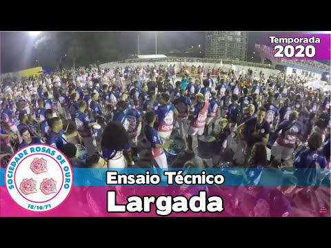 Rosas de Ouro 2020 - Bateria no ensaio técnico - Largada - #ETSP2020