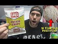 I Ate A Bag Of 58 Year Old Lay S POTATO CHIPS Expired In 1967 L A BEAST