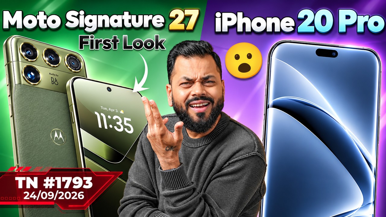 Xiaomi 18 Pro Max First Look,OnePlus 16 AnTuTu,Moto Signature 27,iPhone 20 Pro 😮, vivo X500-#TTN1793