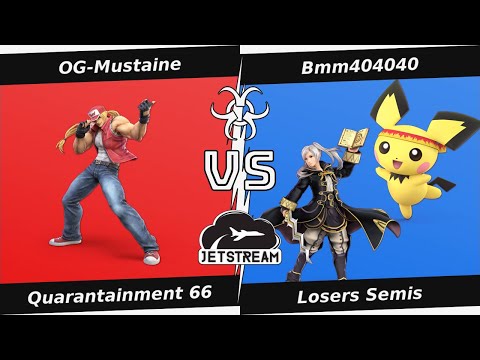 Quarantainment 66 Losers Semis - OG-Mustaine (Terry) Vs Bmm404040 (Robin, Pichu) - SSBU