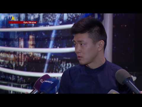 Ukrainian Featherweight Boxer Arnold Khegai Knocks Out Russian Rival in Thrilling 10-Round Fight