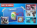 How To Unlock Save The World Challenges And Get 1500 Vbucks Full Guide