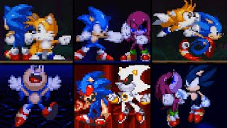 Knuckles.EXE All Secret Endings (Part 2)