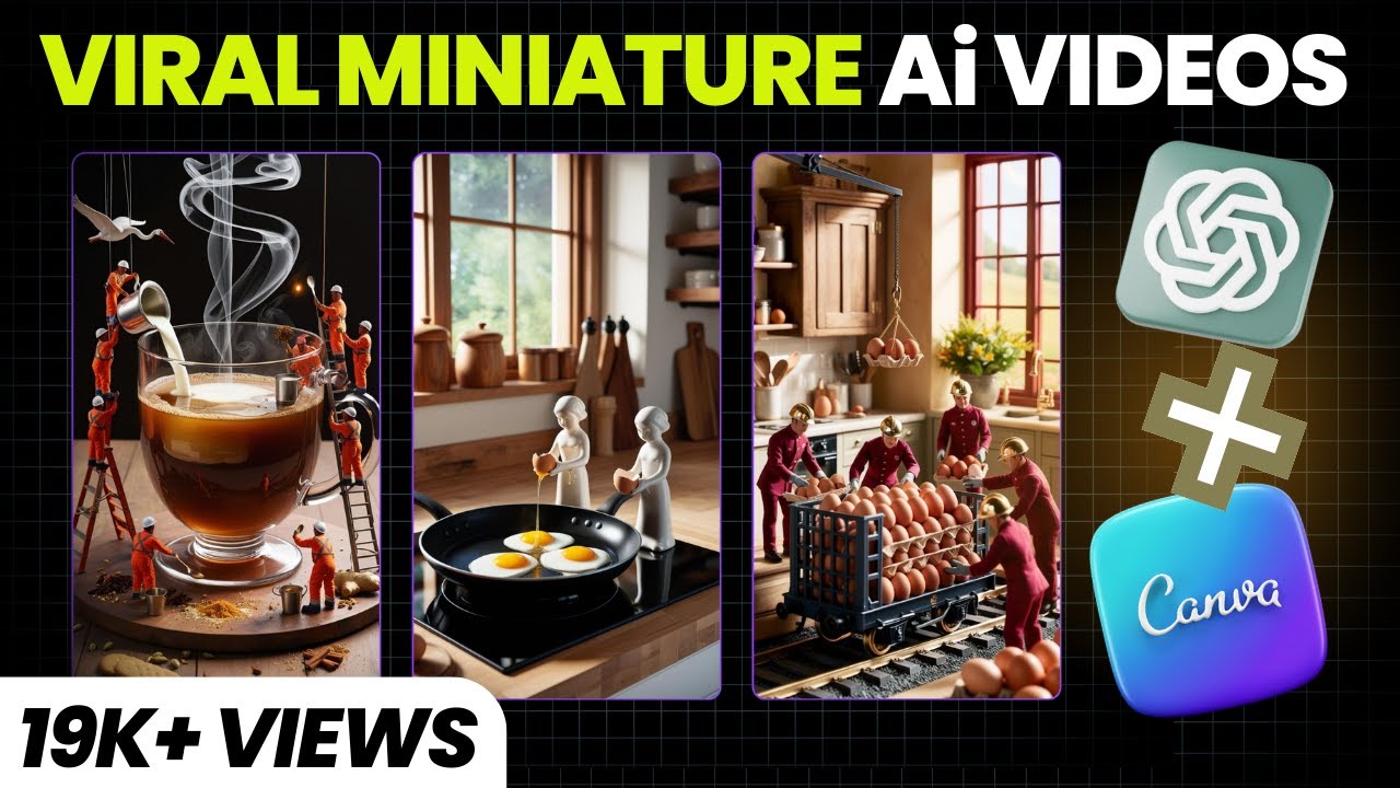 How to Easily Create Stunning AI Miniature Videos in Canva!