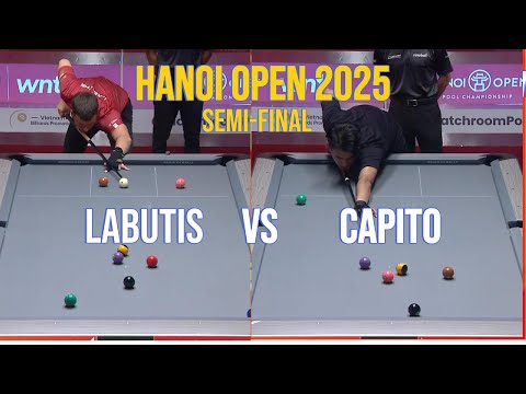 Epic Semifinal Clash: Pijus Labutis vs Robbie Capito | 2025 Hanoi Open Pool