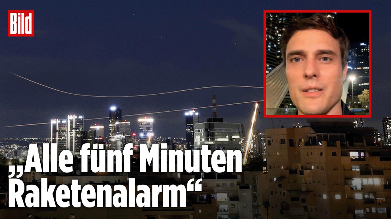 Constantin Schreiber berichtet aus Tel Aviv: Krieg im Iran