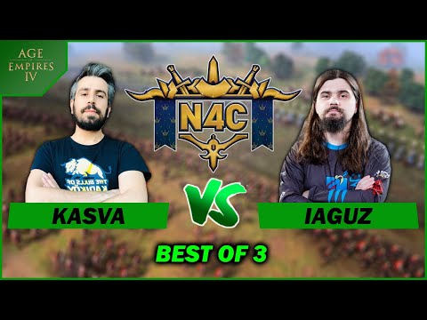 Age of Empires 4 - Kasva vs Iaguz - $100k N4C Qualifiers 2