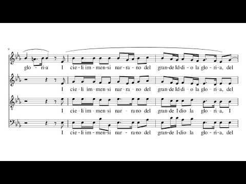 Marcello - Psalm XVIII - "Il cieli immensi narrano"