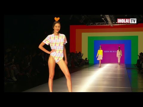 Ágatha Ruiz de la Prada presentó una colección única para la MIAFW 2018 | ¡HOLA! TV