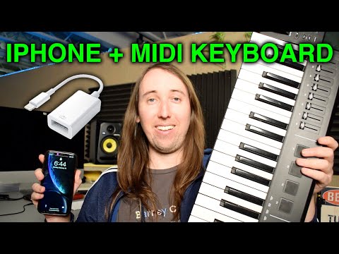 How To Use A MIDI Keyboard On iPhone