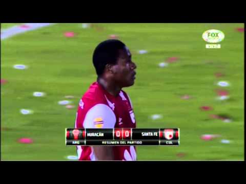 Copa Sudamericana: Huracán 0 vs Santa Fe 0