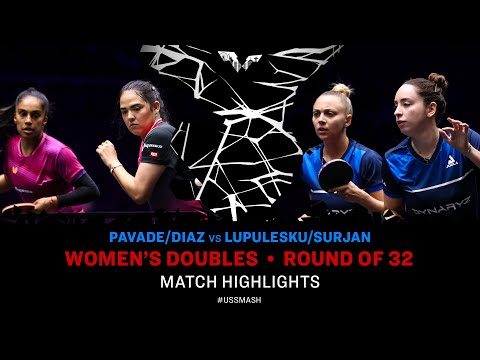 Diaz/Pavade vs Surjan/Lupulesku | WD R32 | #USSMASH 2025