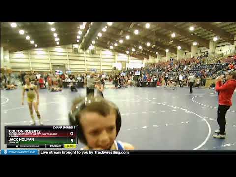 70 Lbs Champ. Round 1 - Colton Roberts, Inland Northwest Wrestling Training Center Vs Jack Holman,