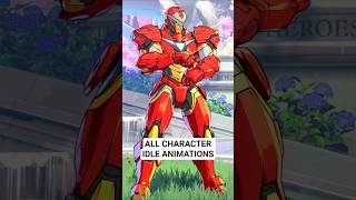 All Character Idle Animations #marvel #marveltokonfightingsouls #marveltokon