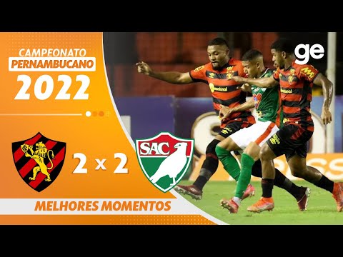SPORT 2 X 2 SALGUEIRO | MELHORES MOMENTOS | QUARTAS DE FINAL CAMPEONATO PERNAMBUCANO 2022 | ge.globo