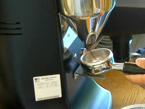 Mazzer Robur-E dosing