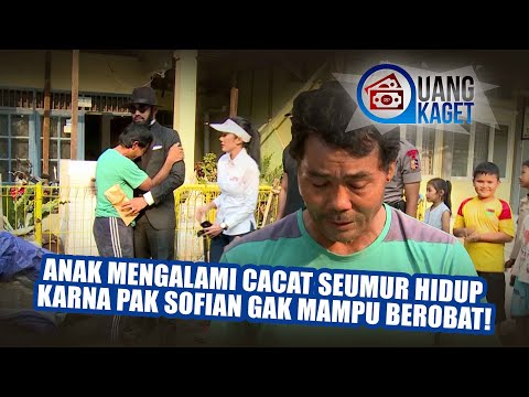 UANG KAGET EPISODE 202 – Anak Mengalami Cacat Seumur Hidup Karna Pak Sofian Gak Mampu Berobat!