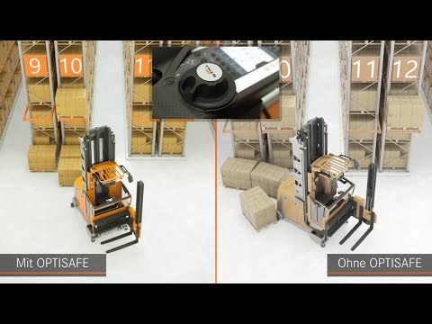 Schmalgangstapler (Man-Up) MX-X – Gangausfahrassistent