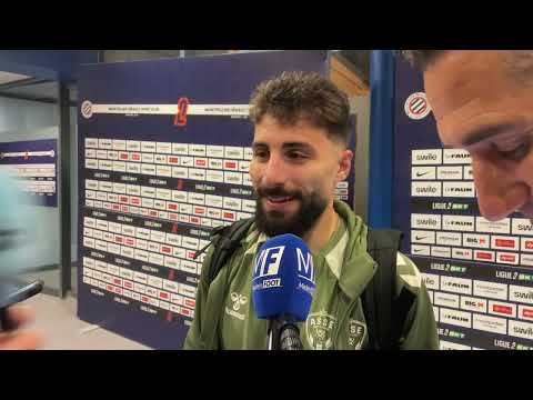 Zuriko Davitashvili commente son doublé et la victoire de l'ASSE face au MHSC