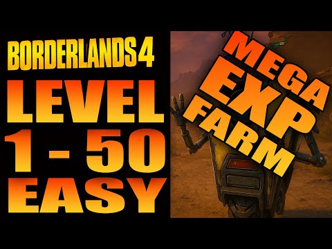 Borderlands 4 – Schnell Level 1–50 🚀 | Bestes EXP-Farmen & Herausforderungen