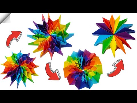 How To Make a Paper Kaleidoscope Paper crafts Paper toy