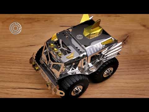 Коллекционная модель-конструктор Metal Time Trophy Hunter Вездеход Шерп (MT056)