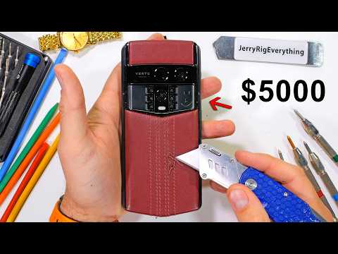 MKBHDの5000ドルのスマホを貸してもらった (MKBHD Let me borrow his $5000 dollar smartphone)